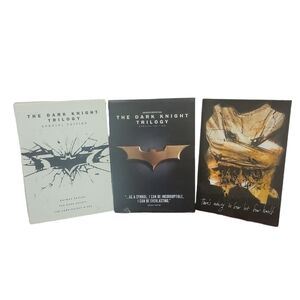 The Dark Knight Trilogy Special Edition 4 Disc 5 Frameable Villian Prints 2016